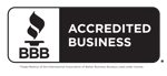 BBB Accredited Business Seal - Horizontal Black